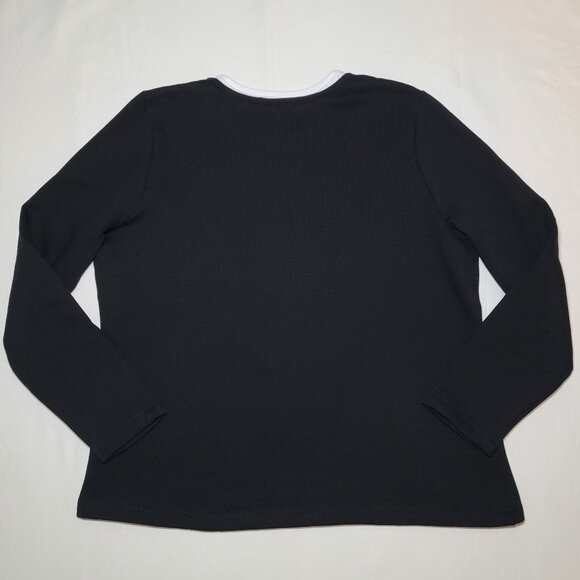 Vintage Y2K Halloween Sweater Pumpkin Black Orange Large Whimsigoth Spooky - Picture 10 of 11